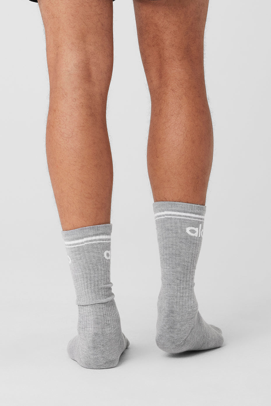 Athletic Heather Grey/White