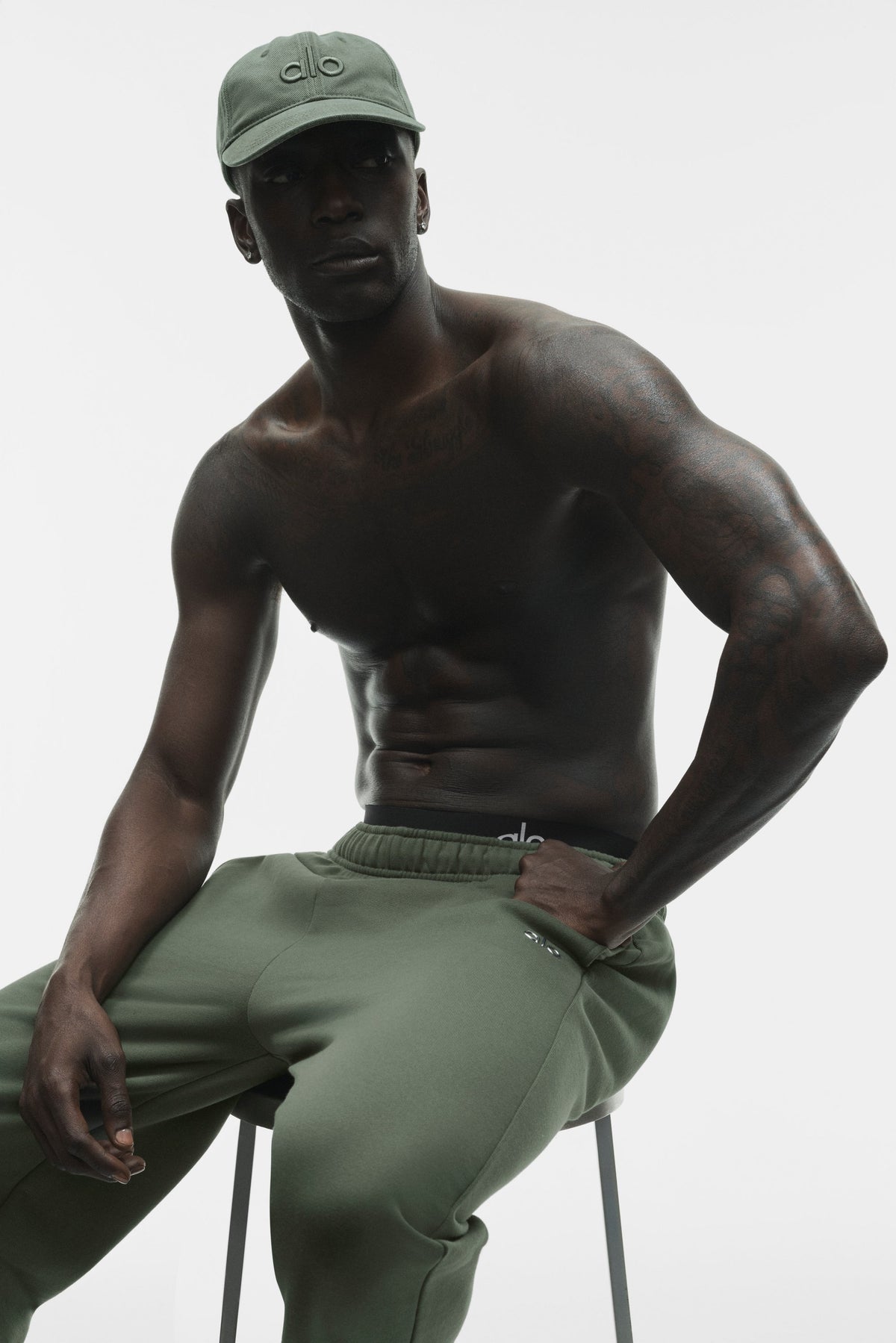 Washed Off-Duty Cap - Bamboo Green Wash