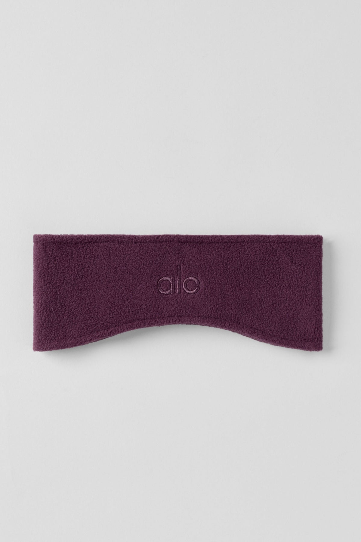 Polar Fleece Ear Warmer - Rich Bordeaux