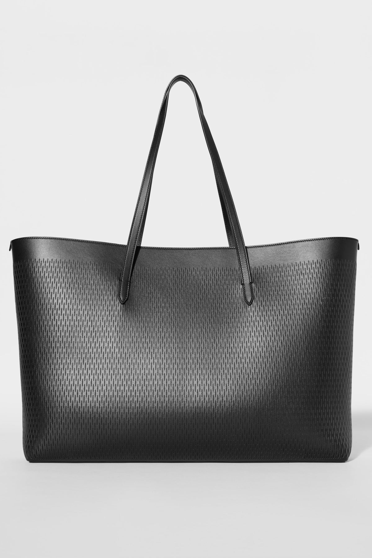 Black Leather Mesh
