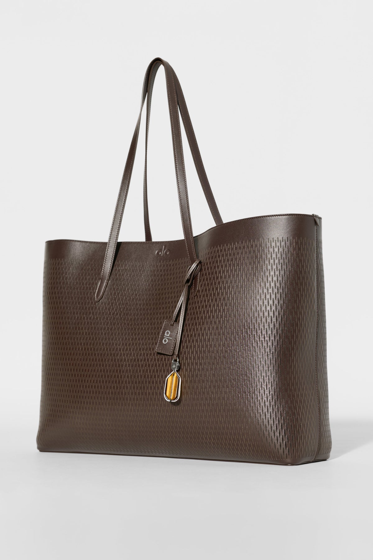 Espresso Leather Mesh