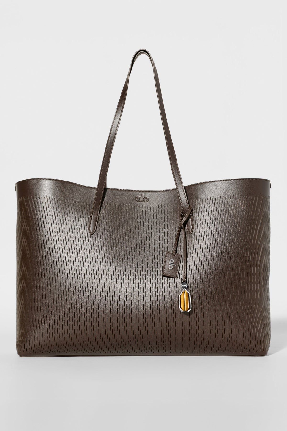 Espresso Leather Mesh
