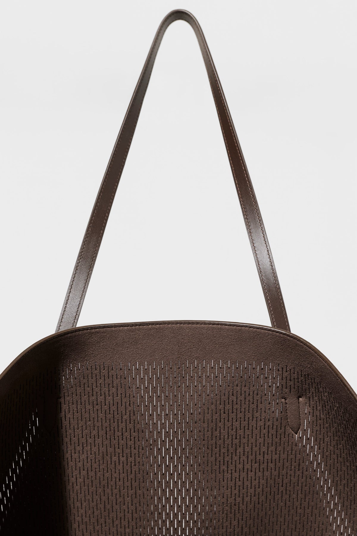 Espresso Leather Mesh