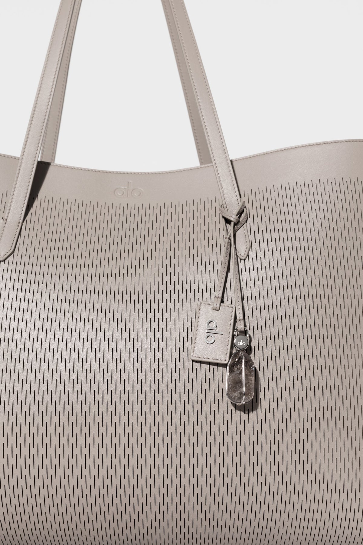 Warm Gravel Leather Mesh