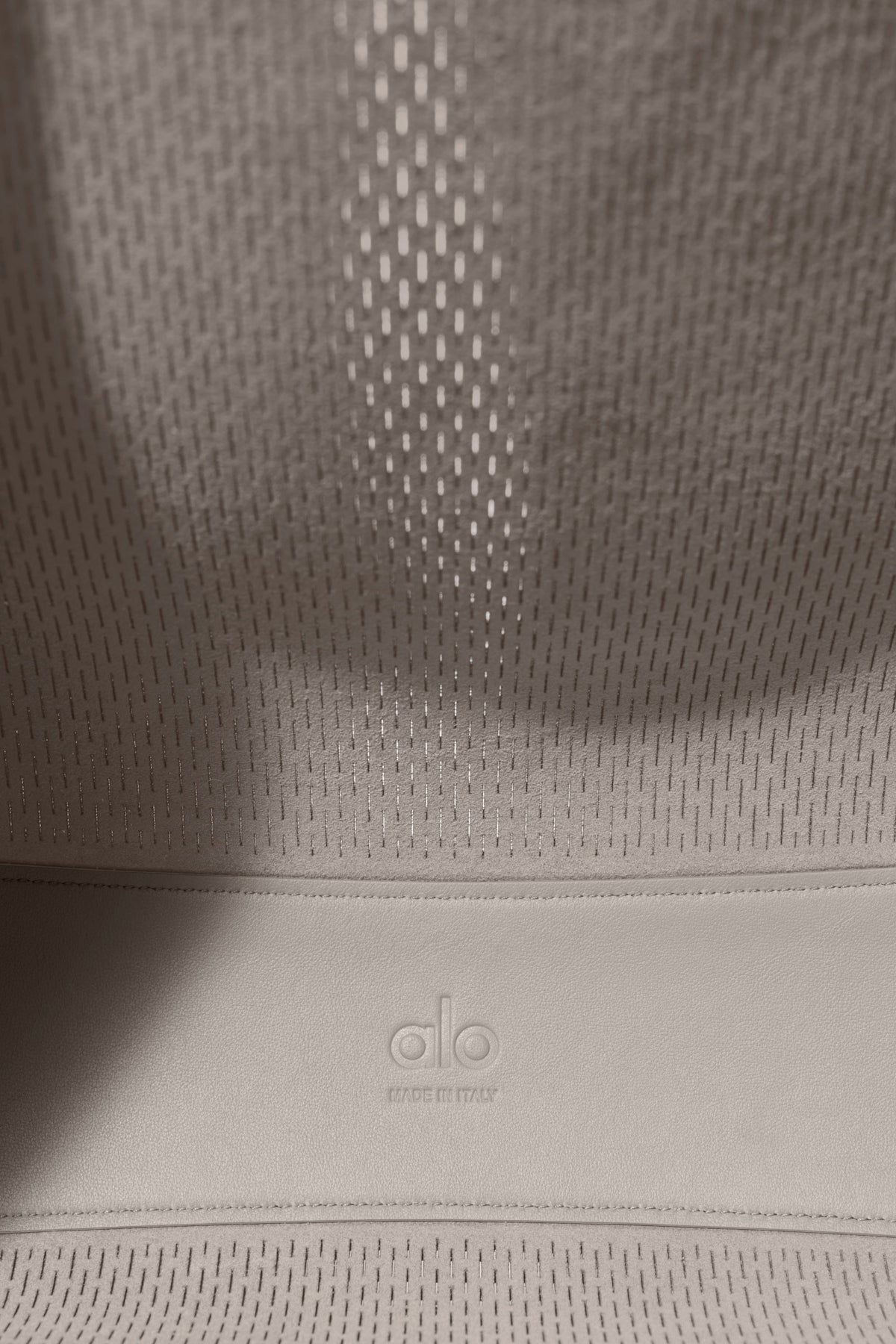 Warm Gravel Leather Mesh