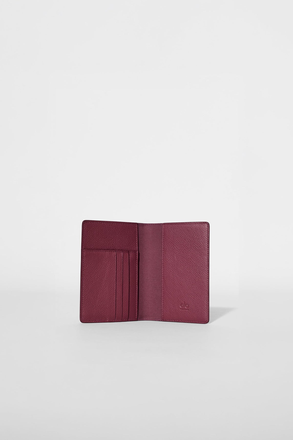 Passport Cover - Bordeaux Leather
