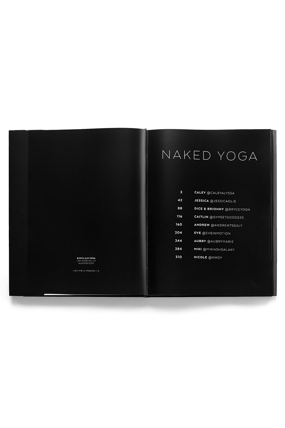 Naked Yoga, un livre signé ALO