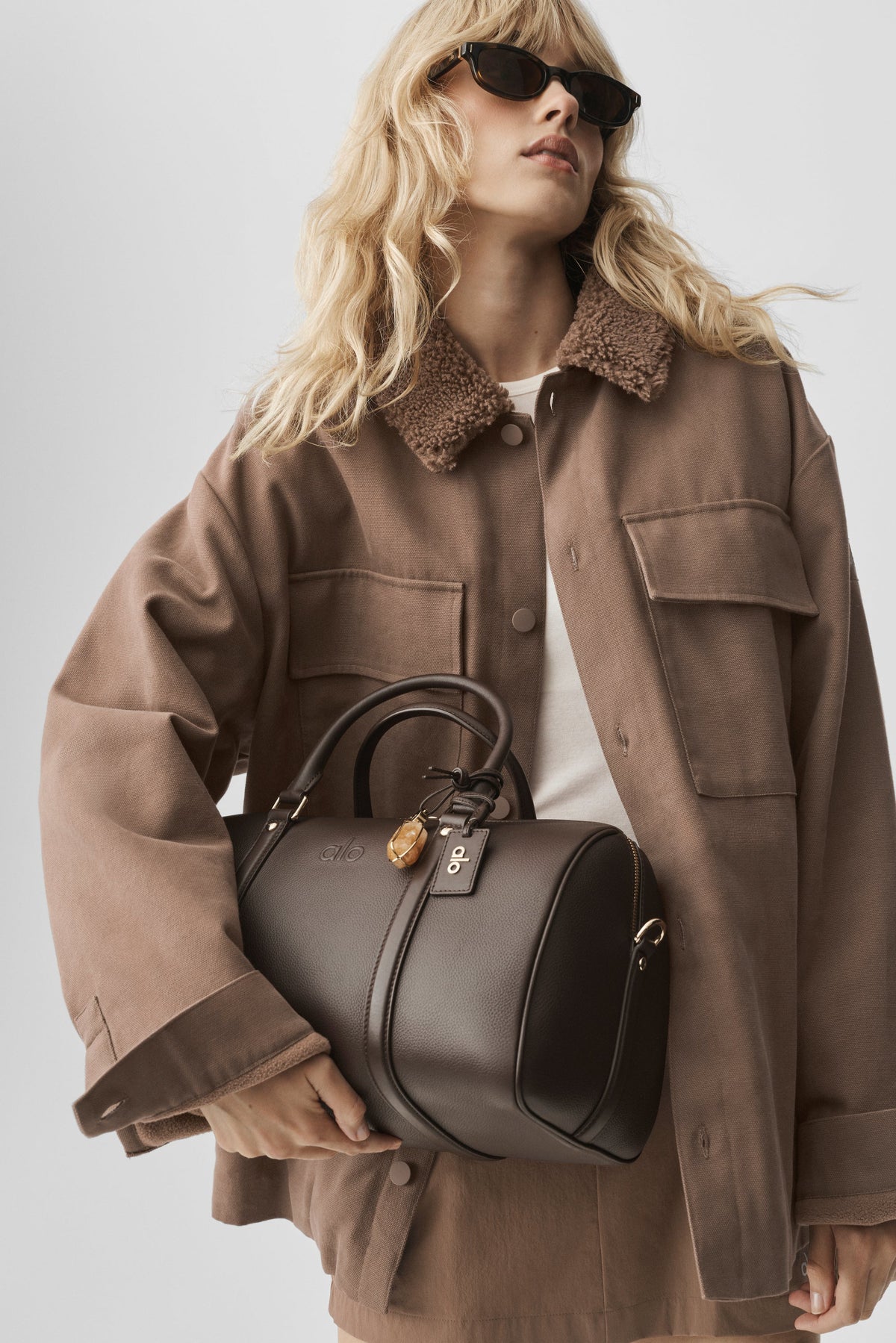 Canvas Utility Shacket - Java Brown