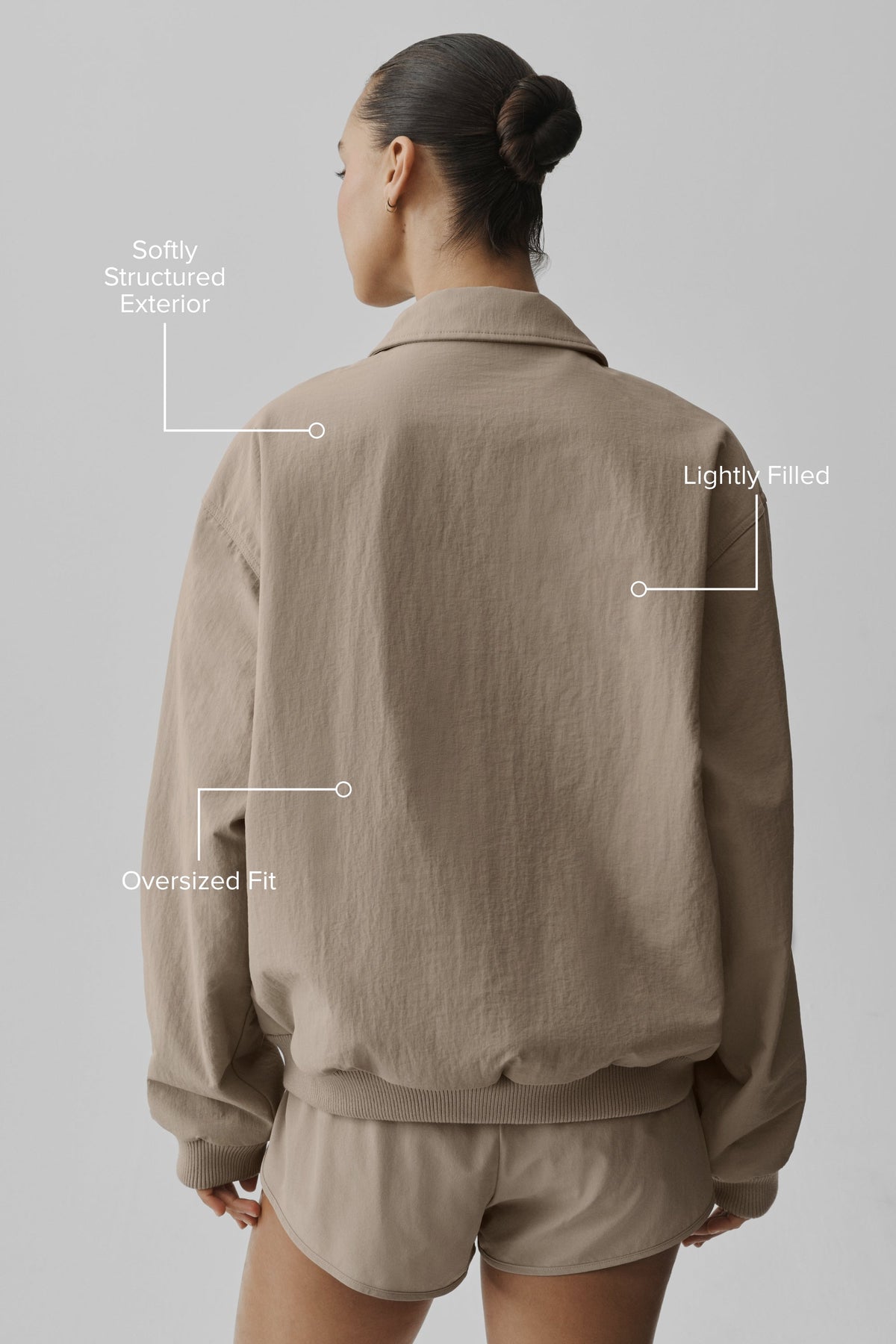 Duality Bomber Jacket - Gravel
