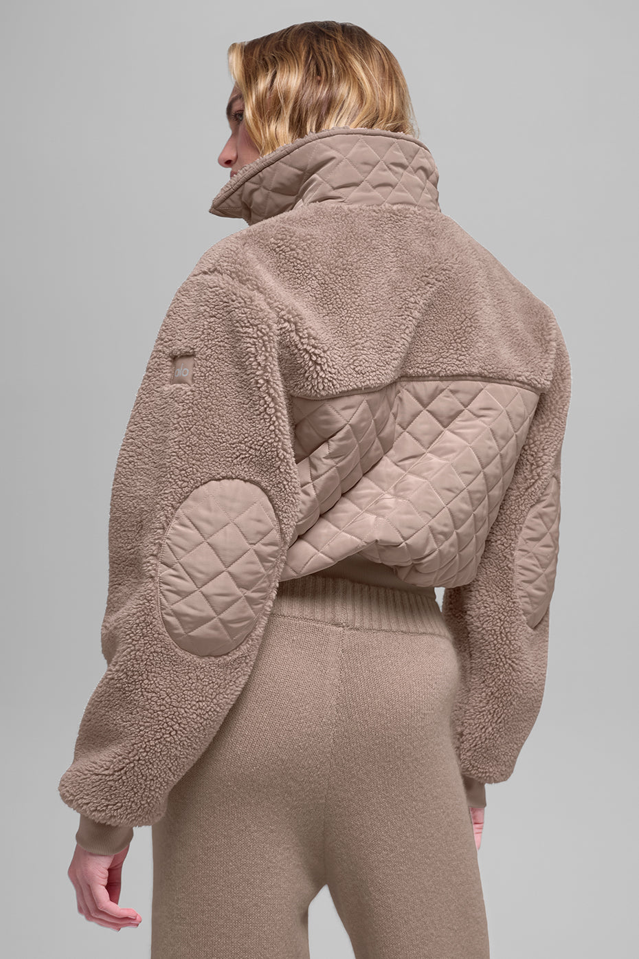 Sherpa Edge Bomber - Chai Latte