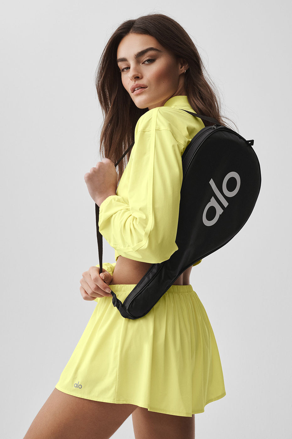 Cropped AloBreezy Full-Zip Cover Up - Sunshine