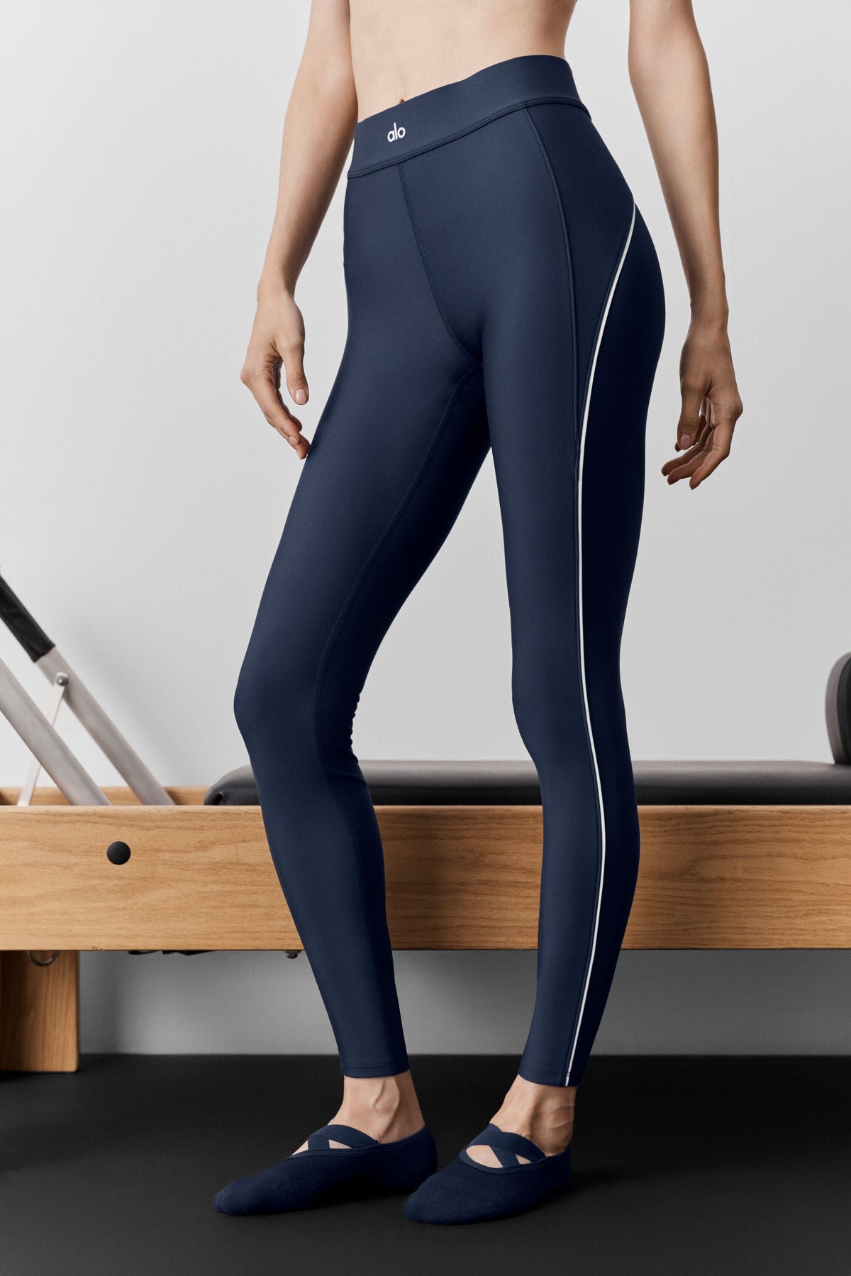 Airlift Legging Taille Haute 7/8 Speedwork - Navy