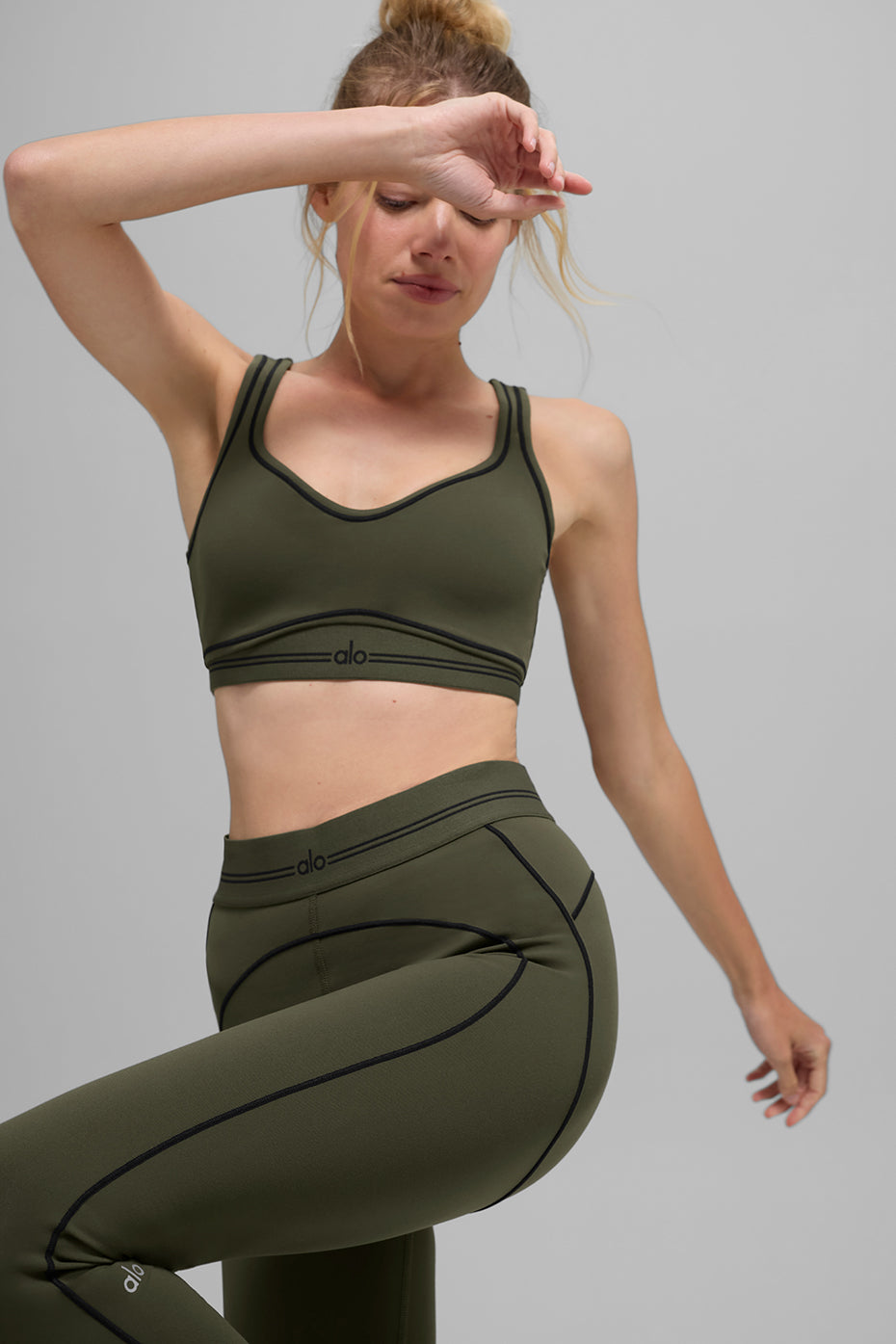 Green Olive/Black